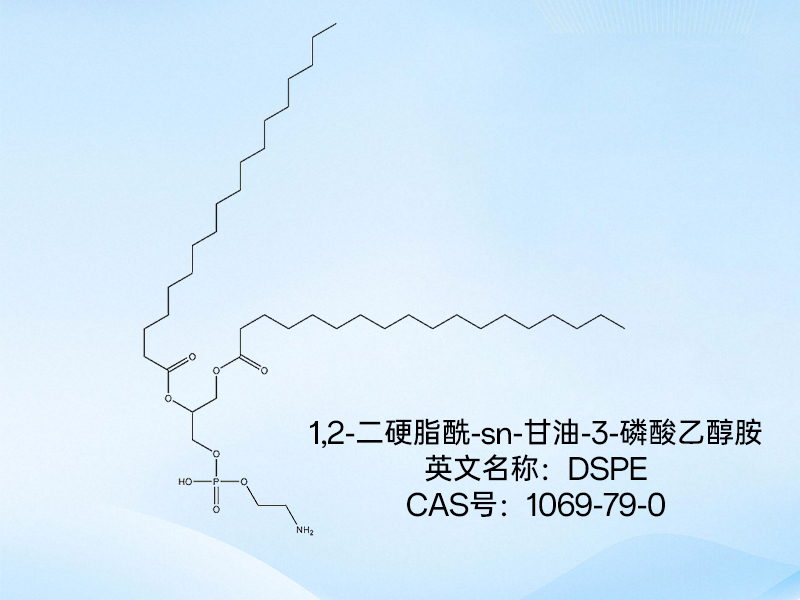 阳离子脂质体关键辅助材料DSPE，CAS：1069-79-0工艺开发与高纯度定制服务介绍