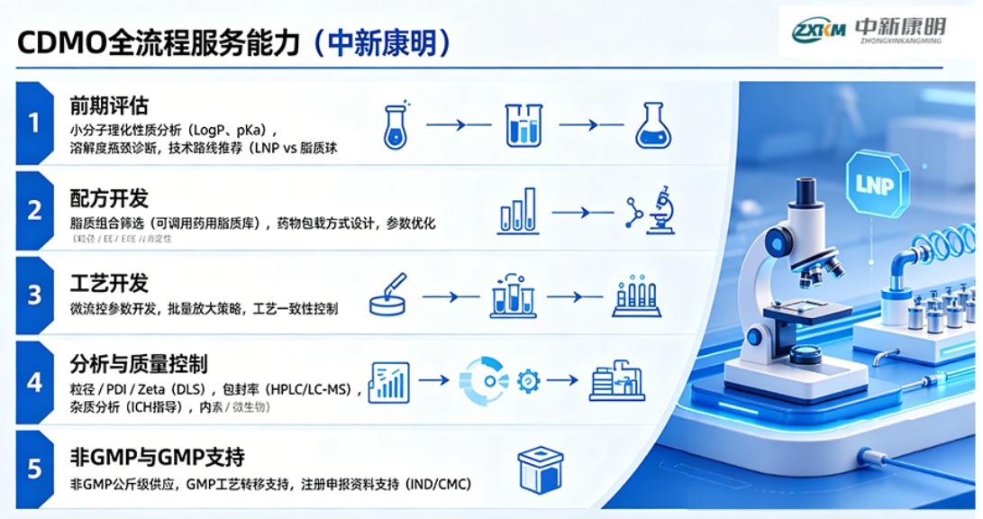 CDMO 全流程服务
